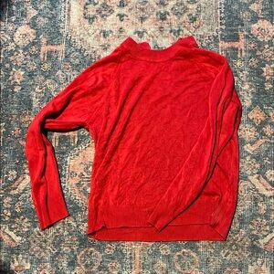 Red Long Sleeve Sweater
